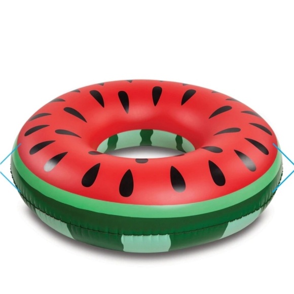 Bigmouth Giant Watermelon Pool Float Over 8ft Wide! - Picture 2 of 3